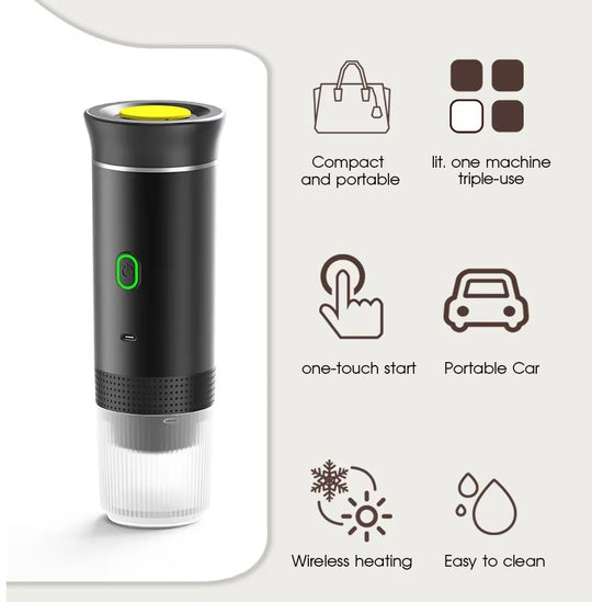 Portable Capsule Coffee Machine – Espresso On Demand