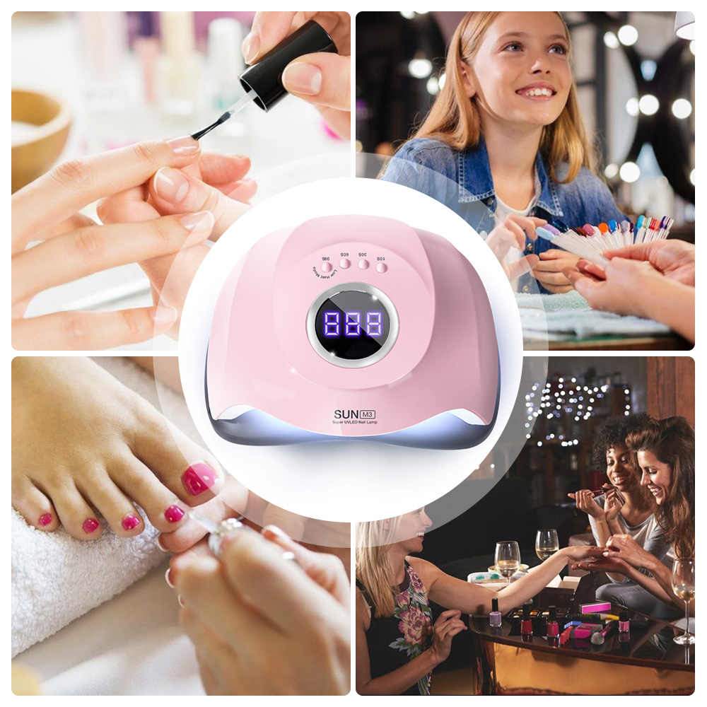 Professional Nail Dryer – 45 LED UV/LED Lamp with LCD Screen