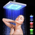 LED Colour-Changing Shower Head – Temperature-Sensitive Light Display