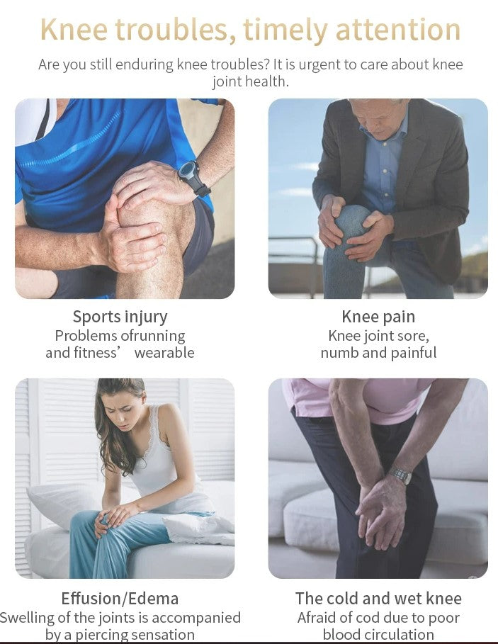 Knee Massager with Heat & Kneading – Electric Joint Pain Relief