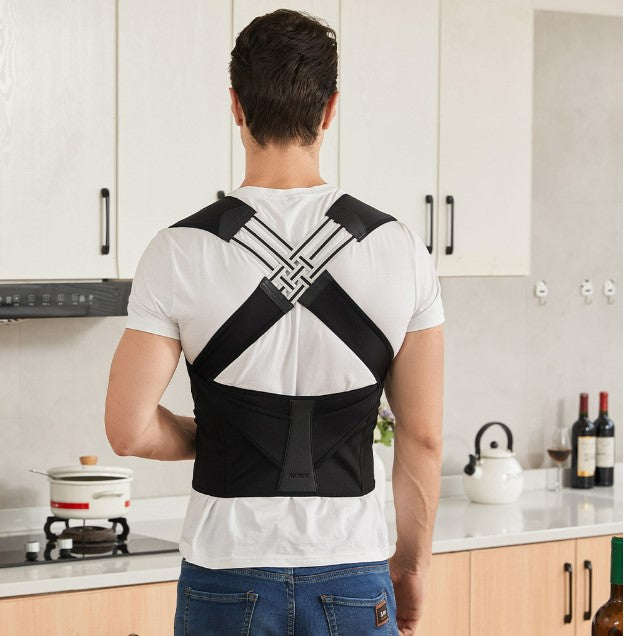 Anti-Hunchback Posture Corrector Strap – Back & Spine Alignment Support
