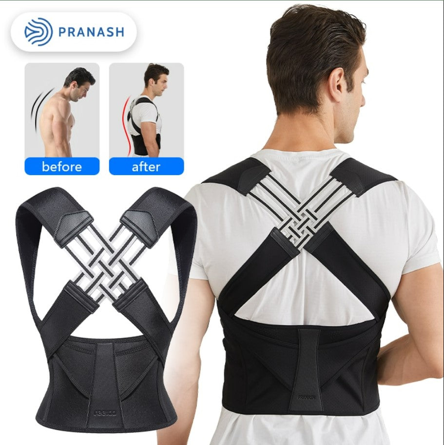 Anti-Hunchback Posture Corrector Strap – Back & Spine Alignment Support