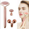 3-in-1 Electric Vibrating Jade Facial Roller – Gua Sha & Lifting Massager
