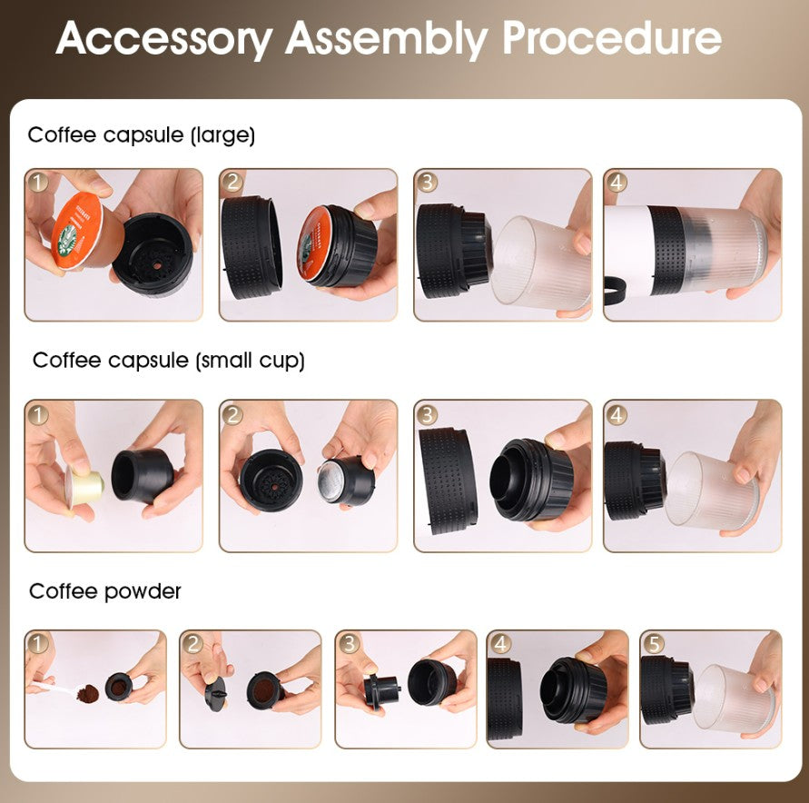 Portable Capsule Coffee Machine – Espresso On Demand