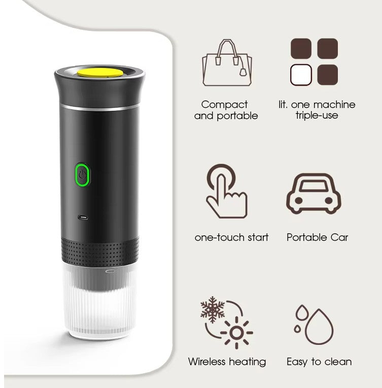 Portable Capsule Coffee Machine – Espresso On Demand
