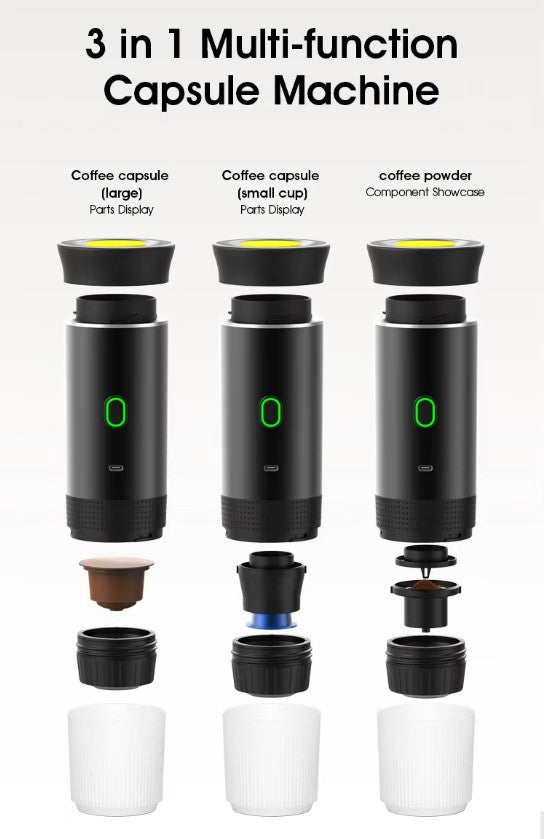 Portable Capsule Coffee Machine – Espresso On Demand