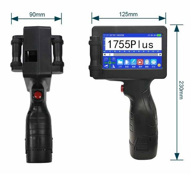 Yaomatec 1755 Intelligent Handheld Inkjet Printer – Portable High‑Resolution Printing