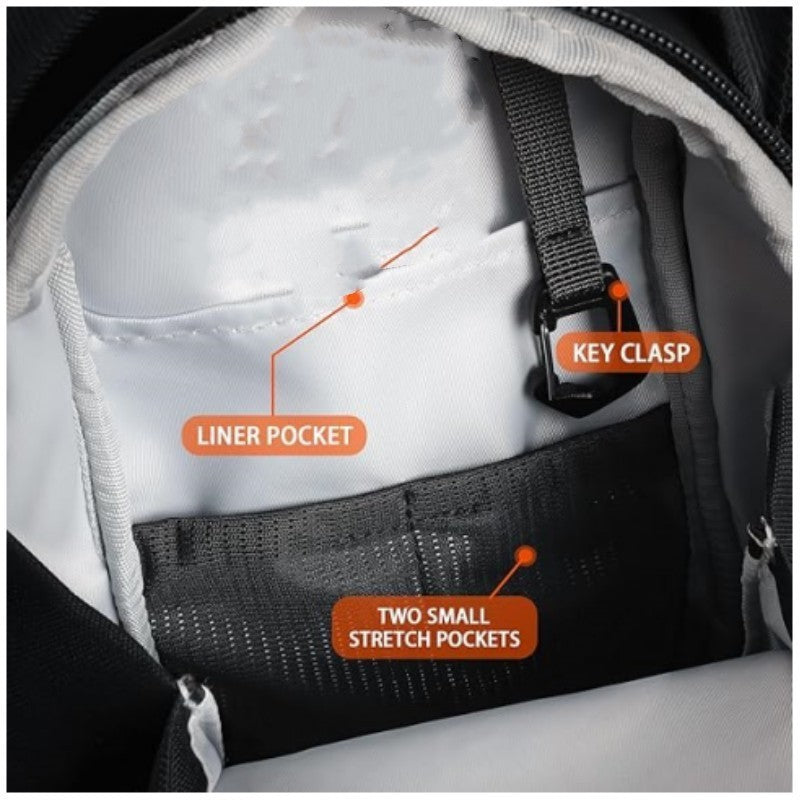 Magnetic Kettle Bag – Crossbody Gym Sling with Water Bottle Holder