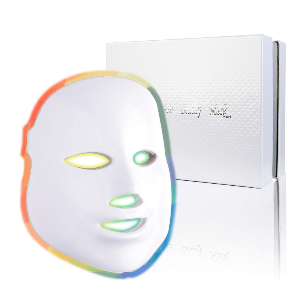 7‑Color LED Light Therapy Mask – Photon Rejuvenation, Wrinkle Reduction & Skin Brightening