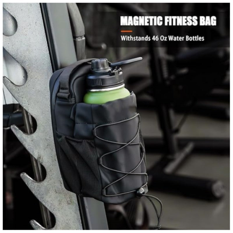 Magnetic Kettle Bag – Crossbody Gym Sling with Water Bottle Holder
