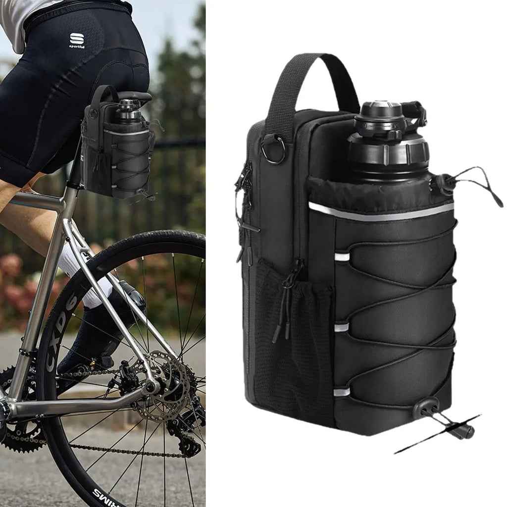 Magnetic Kettle Bag – Crossbody Gym Sling with Water Bottle Holder